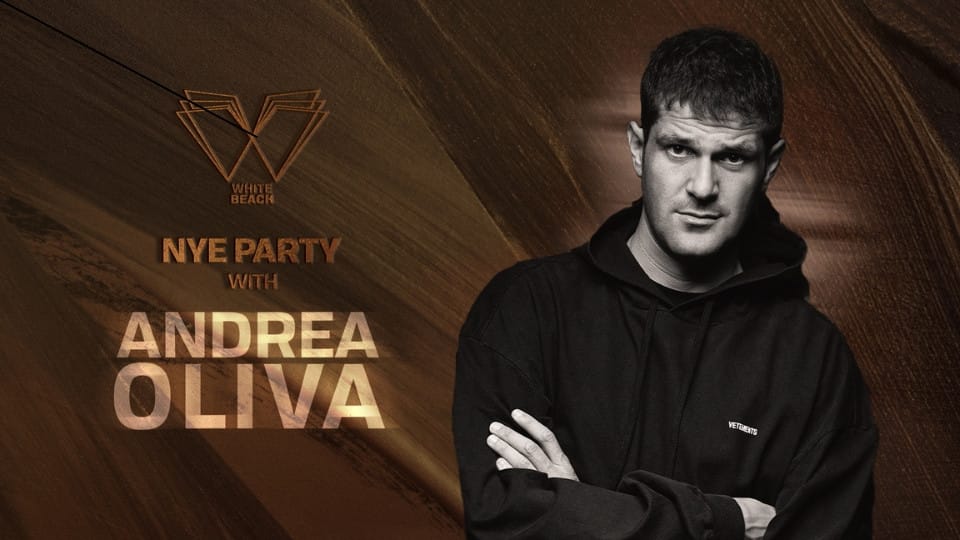 NYE party with Andrea Oliva White Beach at Atlantis, The Palm